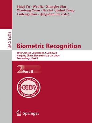 cover image of Biometric Recognition